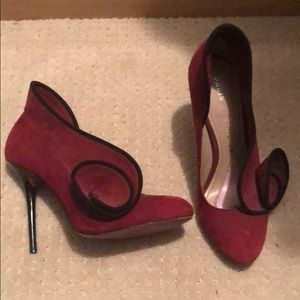 Maroon Pumps